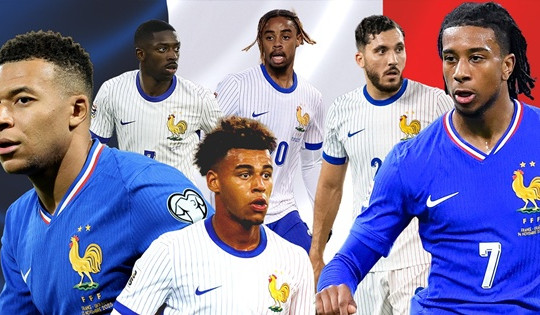 World Cup 2026: Sức mạnh hỏa lực thượng hạng của tuyển Pháp với Mbappe và Olise