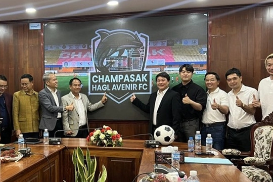 HAGL và bầu Đức chi viện bóng đá Lào: Từ CLB Champasak đến tham vọng ASEAN Cup 2026