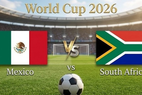 VTV9 VTVgo trực tiếp Mexico vs Nam Phi hôm nay 12/6/2026