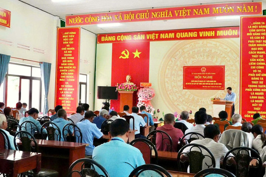 Đắk Song tạo đồng thuận trong sắp xếp thôn, bon