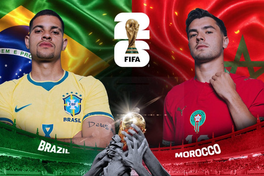 Kênh, link trực tiếp bóng đá hôm nay Brazil và Morocco tại World Cup 2026