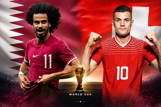 Lịch sử đối đầu giữa Qatar vs Thụy Sĩ: Đại diện châu Âu nhỉnh hơn, dễ nóng thẻ phạt