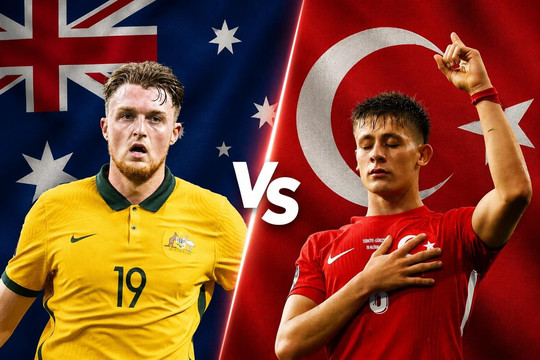 Trực tiếp tỉ số Australia 2-0 Thổ Nhĩ Kỳ