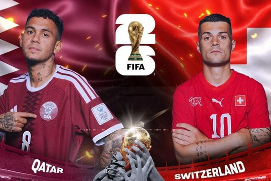 Trực tiếp tỉ số Qatar 0-0 Thụy Sĩ