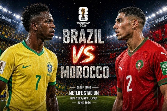 VTV3 VTVgo trực tiếp Brazil vs Morocco hôm nay 14/6/2026