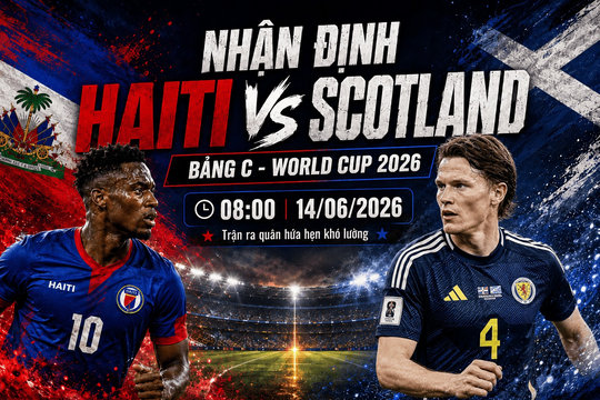 VTV6 VTVgo trực tiếp Haiti vs Scotland hôm nay 14/6/2026