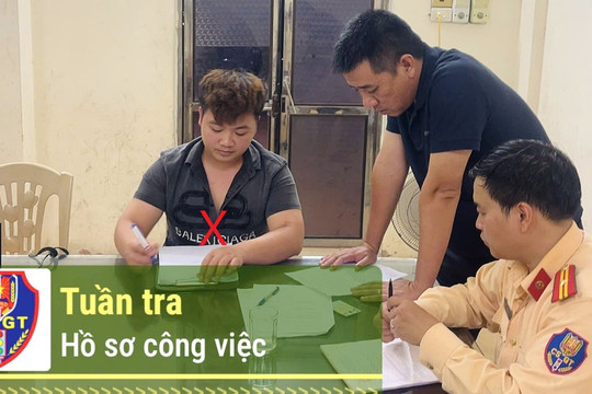 Thanh Hóa: Xử lý tài xế ô tô tông Cảnh sát giao thông rồi kéo lê gần 300 mét