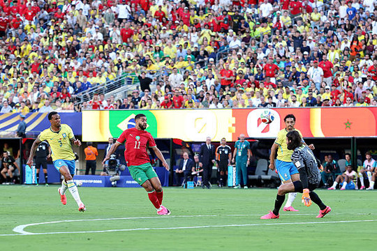 Morocco dẫn trước Brazil 1-0 trong hiệp một tại World Cup 2026