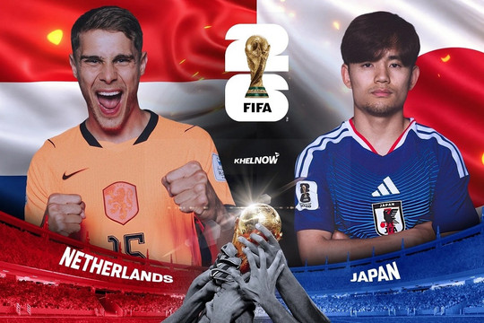 Trực tiếp tỉ số Hà Lan 1-0 Nhật Bản