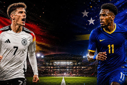 VTV6 VTVgo trực tiếp Đức vs Curacao ngày 15/6/2026