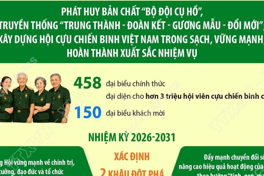 Đại hội đại biểu toàn quốc Hội Cựu chiến binh Việt Nam lần thứ VIII