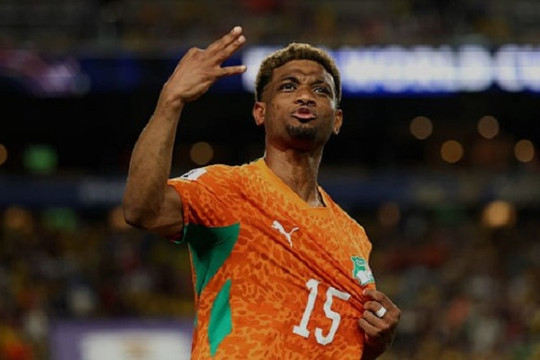 Amad Diallo ghi bàn phút 90, Bờ Biển Ngà thắng kịch tính Ecuador tại World Cup 2026