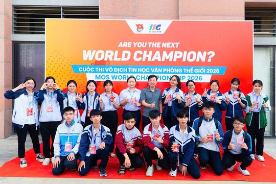 Học sinh Lâm Đồng đạt 7 giải thưởng tại đấu trường Tin học văn phòng thế giới