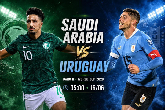 Lịch sử đối đầu giữa Saudi Arabia vs Uruguay: Cân bằng, đại diện Nam Mỹ dễ thắng trận nhiều bàn