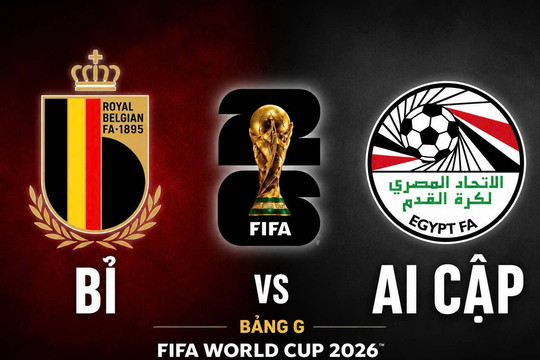 Siêu máy tính dự đoán kết quả Bỉ vs Ai Cập tại World Cup 2026