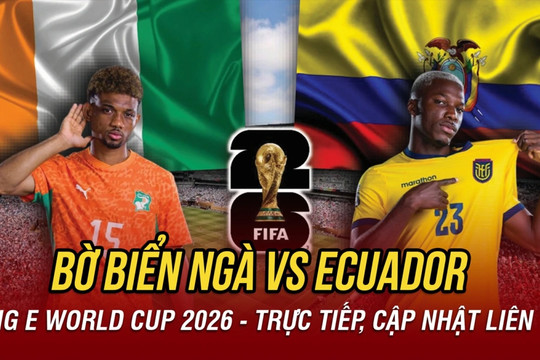 VTV3 VTVgo trực tiếp Bờ Biển Ngà vs Ecuador hôm nay 15/6/2026