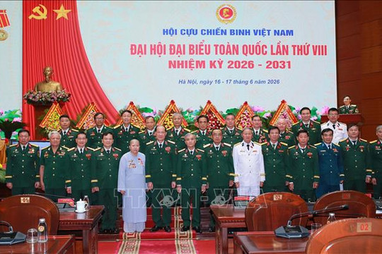 Đại hội VIII Hội Cựu chiến binh Việt Nam: Phát huy phẩm chất Bộ đội Cụ Hồ trong kỷ nguyên mới
