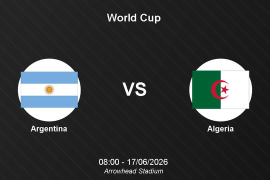Nhận định Argentina vs Algeria - World Cup 2026: Bản lĩnh nhà đương kim vô địch