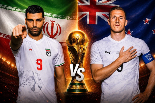 VTV3 VTVgo trực tiếp Iran vs New Zealand hôm nay 16/6/2026