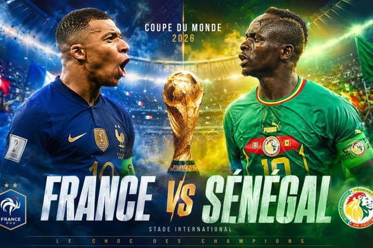 VTV3 VTVgo trực tiếp Pháp vs Senegal hôm nay 17/6/2026