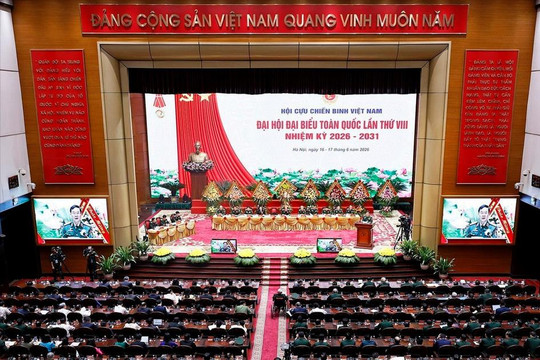 Khai mạc Đại hội đại biểu toàn quốc Hội Cựu chiến binh Việt Nam lần thứ VIII