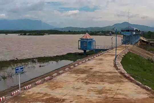 Bảo đảm an toàn hồ chứa trước mùa mưa lũ