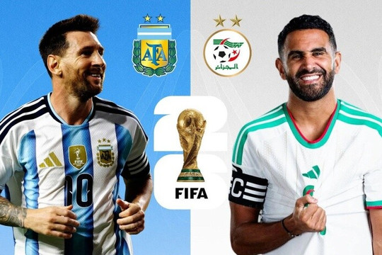 Argentina chạm trán Algeria: Messi và vũ điệu cuối trong sứ mệnh bảo vệ ngai vàng