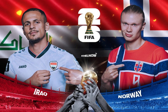 Link VTVgo trực tiếp Iraq đấu với Na Uy bảng I World Cup 2026