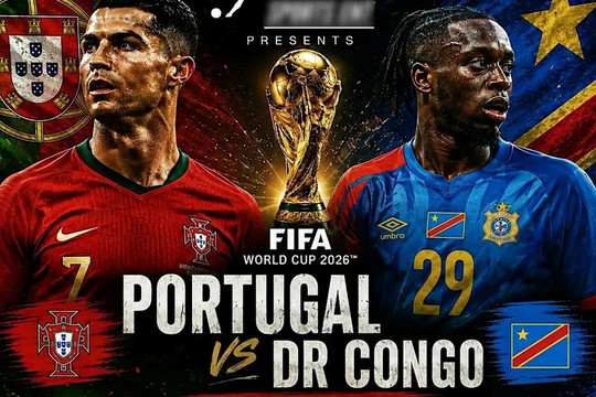 Trực tiếp tỉ số Bồ Đào Nha vs Congo