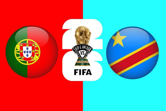 VTV10 VTVgo trực tiếp Bồ Đào Nha vs Congo ngày 18/6/2026