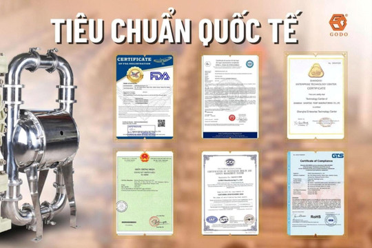 Bơm màng khí nén GODO: Giải pháp bơm công nghiệp bền bỉ, tiết kiệm chi phí
