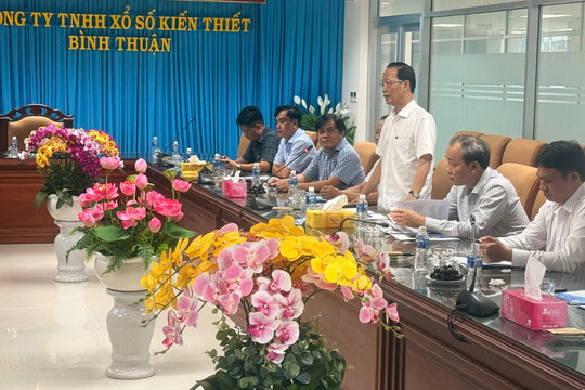 Công ty Xổ số Bến Tre học tập kinh nghiệm tại Lâm Đồng