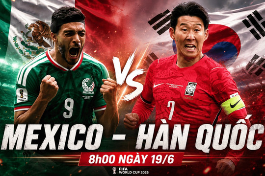 Tổng hợp kênh, link trực tiếp Mexico vs Hàn Quốc tại World Cup 2026