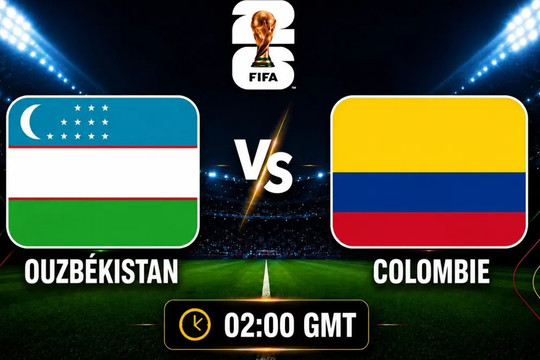 Trực tiếp tỉ số Uzbekistan vs Colombia