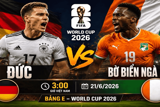 Lượt trận thứ 2 bảng E World Cup 2026: “Cỗ xe tăng” hướng tới vé sớm vào vòng knock-out