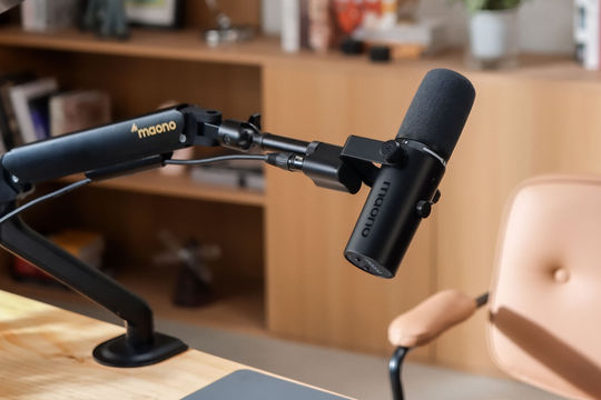 Maono PD500W: Micro hybrid đột phá với âm thanh 32-bit float và công nghệ AI cho livestream