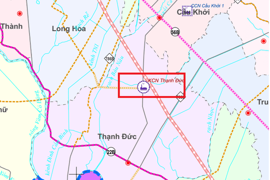 Tây Ninh chuẩn bị khởi công khu công nghiệp 500ha tại xã Thạnh Đức