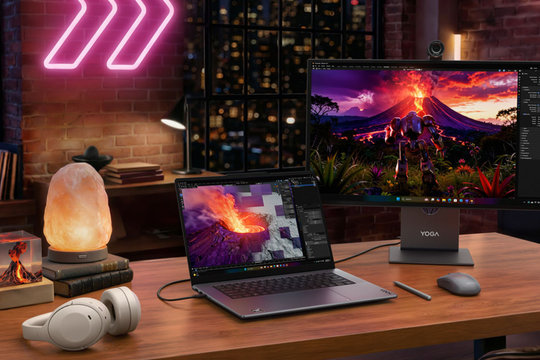 Lenovo Yoga Pro 7 15ASH11 ra mắt: Đồ họa tích hợp mạnh ngang RTX 4070 và VRAM 48GB