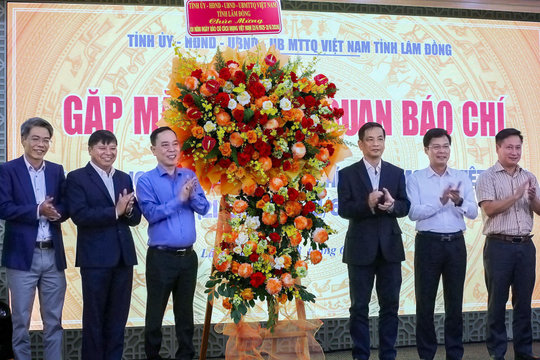Lam Dong Meets Press Agencies to Mark 101st Anniversary of Vietnam Revolutionary Press Day