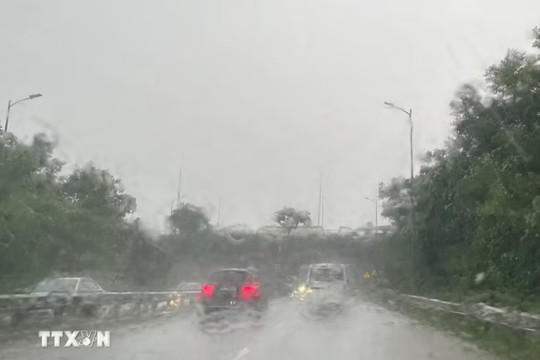Thời tiết ngày 19/6: Bắc Bộ có nơi mưa trên 100mm, biển động trên diện rộng