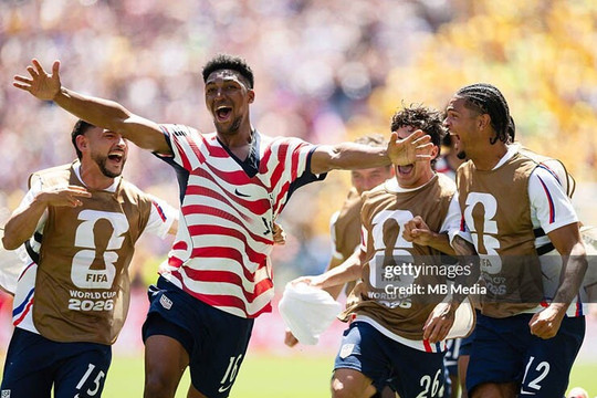 Tuyển Mỹ giành vé vào vòng 1/16 World Cup 2026 sau chiến thắng 2-0 trước Australia