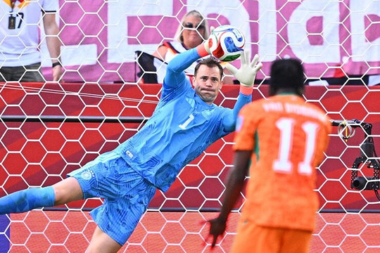 Đức thắng ngược Bờ Biển Ngà 2-1: Neuer lập kỷ lục lịch sử, Undav cân bằng kỳ tích 36 năm