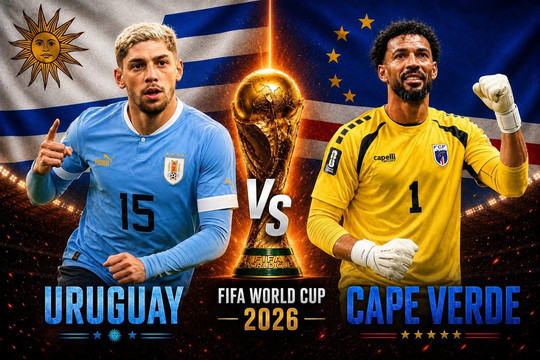 Lịch sử đối đầu giữa Uruguay vs Cape Verde: Kinh nghiệm tạo khác biệt, chờ bước ngoặt ở bảng H