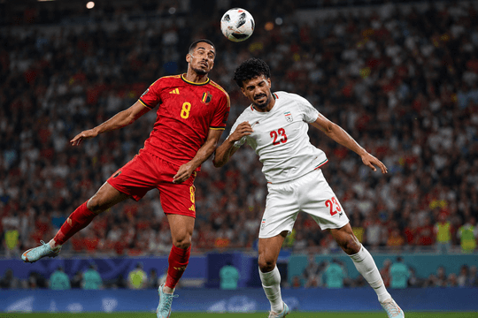 VTV, TV360, FPT Play tường thuật trực tiếp bóng đá Bỉ vs Iran 22/6/2026