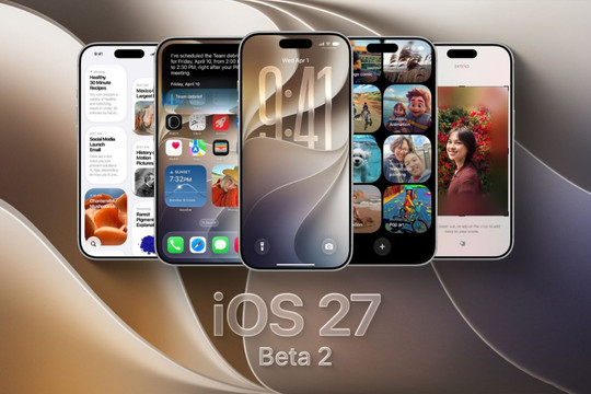 Apple phát hành iOS 27 beta 2: Bước tiến mới của Siri AI và giao diện Liquid Glass
