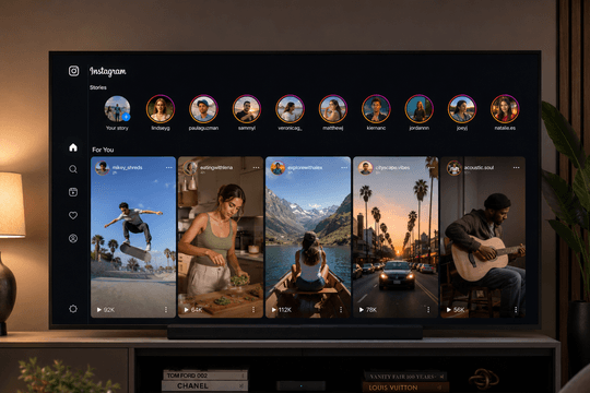 Instagram chính thức cập bến Samsung Smart TV: Tham vọng chiếm lĩnh không gian phòng khách