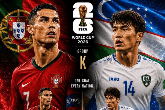 Nhận định Bồ Đào Nha vs Uzbekistan: Ronaldo trước mệnh lệnh phải ghi bàn