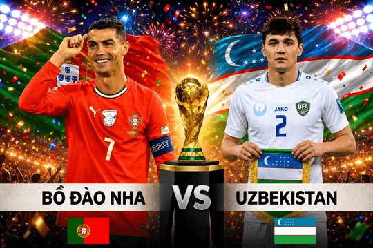Tổng hợp dự đoán tỉ số Bồ Đào Nha vs Uzbekistan lúc 0h ngày 24/6/2026