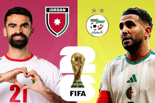 VTV3 VTVgo trực tiếp bóng đá Jordan vs Algeria ngày 23/6/2026