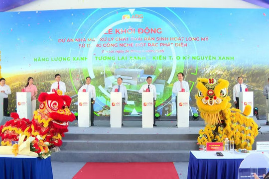 Gia Lai khởi công nhà máy điện rác đầu tiên quy mô 1.600 tỷ đồng
